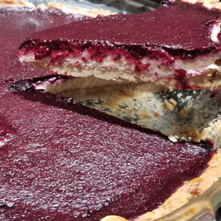 Blueberry tart