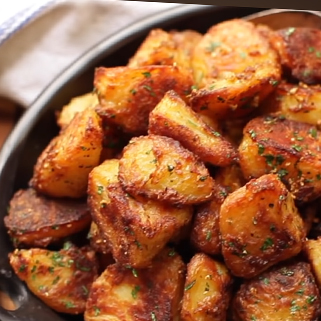 Oven roasted potatoes