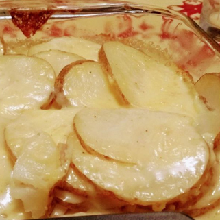 Oven creamy potatoes